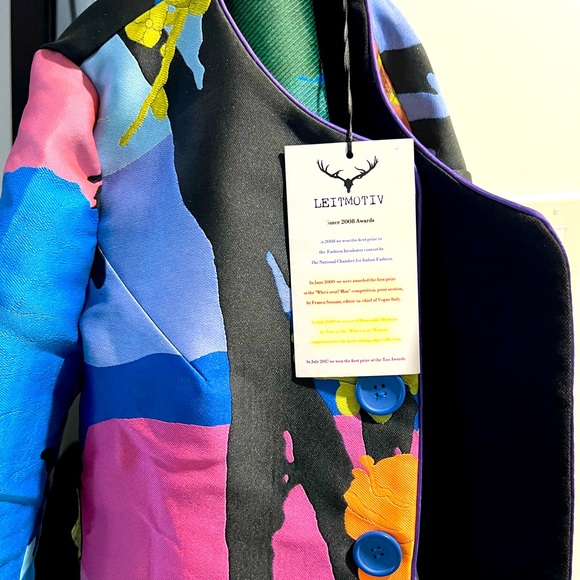 Leit Motiv Vest Multi-Color Print - Picture 5 of 7
